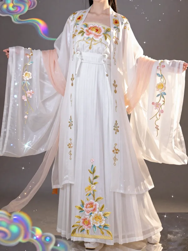 “杏蕊金菊流光裳”的效果图